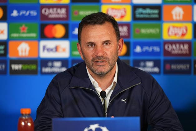 Galatasaray head coach Okan Buruk ISTANBUL, TURKIYE - FEBRUARY 17: Galatasaray head coach Okan Buruk speaks during a post-match press conference, PK, Pressekonferenz after the UEFA Champions League Round of 16 play-off first leg match between Galatasaray and Juventus at RAMS Park in Istanbul, Turkiye, on February 17, 2026. Hakan Akgun Anadolu Istanbul Turkey. Editorial use only. Please get in touch for any other usage.  Copyright: x2026xAnadoluxHakanxAkgunx