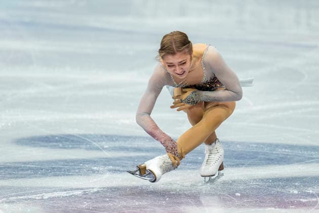 OLYMPICS - Winter Olympic Games, Olympische Spiele, Olympia, OS Milano Cortina 2026 MILAN,ITALY,17.FEB.26 - OLYMPICS, Figure skating, Eiskunstlauf - Winter Olympic Games Milano Cortina 2026, single skating, women. Image shows Olga Mikutina (AUT).  GEPAxpictures xRanjithxKumar