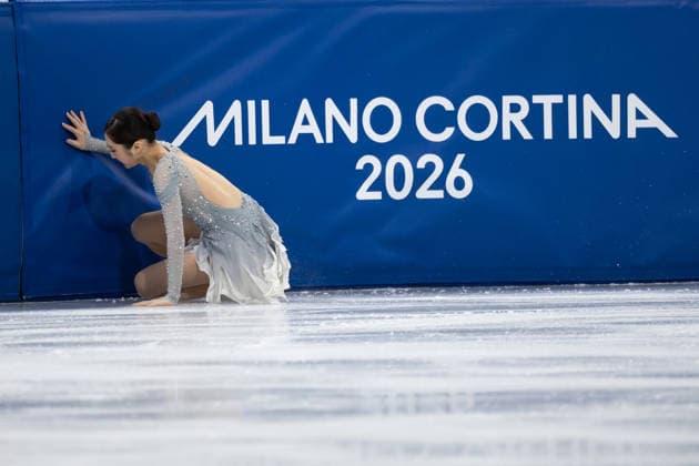 February 17, 2026, Milano, Lombardy, Italy: Jia Shin of the Republic of Korea perform in the Women Figure skating, Eiskunstlauf Short Program during the 2026 Winter Olympics at the Milano Ice Skating Arena on Tuesday in Milano. Olympics 2026: Milano Cortina: Figure Skating WomenÃ¢â‚¬â ¢S  - ZUMAj89_ 20260217_oly_j89_036 Copyright: xPaulxKitagakixJr.x