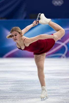February 17, 2026, Milano, Lombardy, Italy: Ekaterina Kurakova of Poland perform in the Women Figure skating, Eiskunstlauf Short Program during the 2026 Winter Olympics at the Milano Ice Skating Arena on Tuesday in Milano. Olympics 2026: Milano Cortina: Figure Skating WomenÃ¢â‚¬â ¢S  - ZUMAj89_ 20260217_oly_j89_043 Copyright: xPaulxKitagakixJr.x