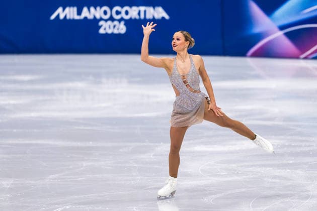 2026-02-17 - Milano Cortina 2026 Winter Olympics Figure skating, Eiskunstlauf Women Single Skating MILAN, ITALY - FEBRUARY 17: Loena Hendrickx of Belgium performing in the Figure Skating Women Single Skating Short Program during the Milano Cortina 2026 Winter Olympics at the Milano Ice Skating Arena on February 17, 2026 in Milan, Italy Milan Milano Ice Skating Arena Italy Content not available for redistribution in The Netherlands directly or indirectly through any third parties. Copyright: xAndrexWeeningx