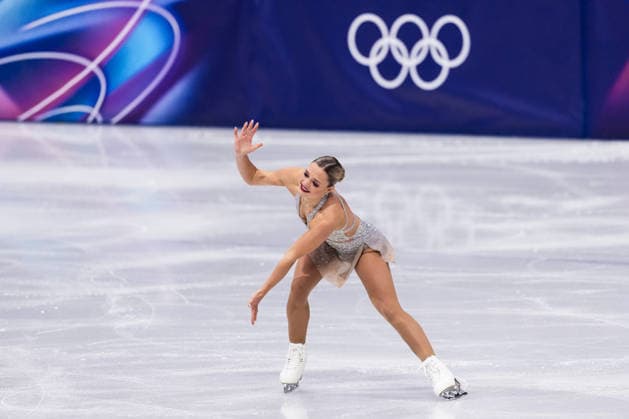 2026-02-17 - Milano Cortina 2026 Winter Olympics Figure skating, Eiskunstlauf Women Single Skating MILAN, ITALY - FEBRUARY 17: Loena Hendrickx of Belgium performing in the Figure Skating Women Single Skating Short Program during the Milano Cortina 2026 Winter Olympics at the Milano Ice Skating Arena on February 17, 2026 in Milan, Italy Milan Milano Ice Skating Arena Italy Content not available for redistribution in The Netherlands directly or indirectly through any third parties. Copyright: xAndrexWeeningx