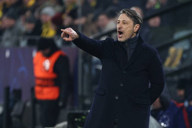 UEFA Champions League - Borussia Dortmund - Atalanta Bergamo am 17.02.2026 im Signal Iduna Park in Dortmund Trainer Niko Kovac (Dortmund) gibt lautstark Anweisungen