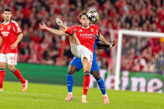 Amar Dedic seen during Champions League play off game between SL Benfica and Real Madrid CF (Maciej Rogowski Ball Raw Images) Lisbon Estadio da Luz Portugal Copyright: xMaciejxRogowskix ROG_BENvsRMA-158