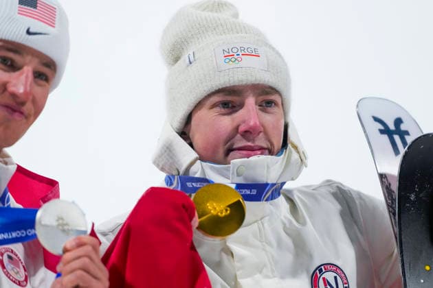 Winter Olympics in Milan Cortina 2026 Livigno, Italy 20260217. Tormod Frostad with the gold after the men s freeski Big Air in Livigno during the Winter Olympics in Milano Cortina 2026. Photo: Cornelius Poppe NTB Livigno Italy EDITORIAL USE ONLY. RESTRICTED USE FOR BETTING COMPANIES Ref:_SPOAP2gkzDBiQI.jpg *** Winter Olympics in Milan Cortina 2026 Livigno, Italy 20260217 Tormod Frostad with the gold after the men s freeski Big Air in Livigno during the Winter Olympics in Milano Cortina 2026 Photo Cornelius Poppe NTB Livigno Italy EDITORIAL USE ONLY RESTRICTED USE FOR BETTING COMPANIES  Copyright: xCorneliusxPoppex xNTBx
