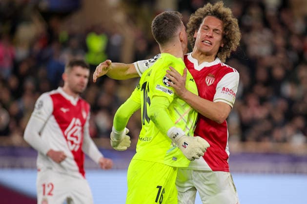 Philipp Kohn ( 16 - AS Monaco) joy during AS Monaco vs PSG, UEFA Champions League football match in Monaco, Principality of Monaco, February 17 2026  Copyright: xNicolaxMastronardi IPAxSportx xipa-agency.netx xx IPA_71658190 IPA_Agency_IPA71658190