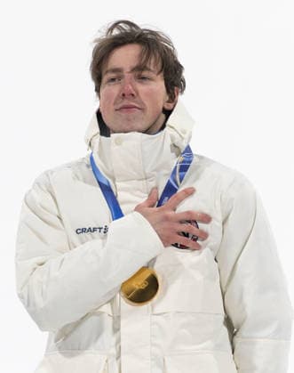 OLYMPICS - Winter Olympic Games, Olympische Spiele, Olympia, OS Milano Cortina 2026 LIVIGNO,ITALY,17.FEB.26 - OLYMPICS, SNOWBOARD - Winter Olympic Games Milano Cortina 2026, slopestyle, women, final, medal ceremony. Image shows Tormod Frostad (NOR). Keywords: medal.  GEPAxpictures xWolfgangxGrebien
