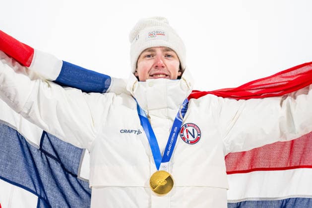 260217 Tormod Frostad of Norway with his gold medal at the medal ceremony after men™s freestyle skiing big air final during day 11 of the 2026 Winter Olympics on February 17, 2026 in Livigno. Photo: Vegard Grott BILDBYRAN kod VG VG0882 bbeng Olympic Games, Olympische Spiele, Olympia, OS olympics winter olympics os ol olympiska spel vinter-os olympiske leker milano cortina 2026 milan cortina 2026 milano cortina 2026 olympic games milano cortina 2026 winter olympic games milano cortina-os milano cortina-ol vinter-ol big air freeskiing freeski freestyle friski finale norway norge jubel *** 260217 Tormod Frostad of Norway with his gold medal at the medal ceremony after men™s freestyle skiing big air final during day 11 of the 2026 Winter Olympics on February 17, 2026 in Livigno Photo Vegard Grott BILDBYRAN kod VG VG0882 bbeng olympic games olympics winter olympics os ol olympiska spel vinter os olympiske leker milano cortina 2026 milan cortina 2026 milano cortina 2026 olympic games milano cortina 2026 winter olympic games milano cortina os milano cortina ol vinter ol big air freeskiing freeski freestyle friski finale norway norge jubel  Copyright: VEGARDxGRoTT BB260217VG086