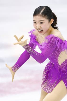 Milan Cortina Olympics: Figure skating, Eiskunstlauf Mone Chiba of Japan performs in the women s figure skating short program at the Milan Cortina Olympics at Milano Ice Skating Arena in Milan on Feb. 17, 2026.  A14AA0005298369P
