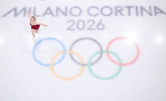 260217 -- MILAN, Feb. 17, 2026 -- Ekaterina Kurakova of Poland competes during the short program match of Figure skating, Eiskunstlauf women single skating at the Milan-Cortina 2026 Olympic Winter games, Winterspiele,Spiele, Summer games in Milan, Italy, Feb. 17, 2026. MICO2026ITALY-MILAN-OLYMPIC WINTER GAMES-FIGURE SKATING-WOMEN SINGLE SKATING-SHORT PROGRAM ChengxMin  (MICO2026)ITALY-MILAN-OLYMPIC WINTER GAMES-FIGURE SKATING-WOMEN SINGLE SKATING-SHORT PROGRAM IMAGO ChengxMin  imago images 0847878701