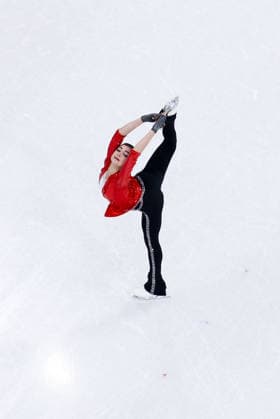 260217 -- MILAN, Feb. 17, 2026 -- Individual neutral athlete Adeliia Petrosian competes during the short program match of Figure skating, Eiskunstlauf women single skating at the Milan-Cortina 2026 Olympic Winter games, Winterspiele,Spiele, Summer games in Milan, Italy, Feb. 17, 2026. MICO2026ITALY-MILAN-OLYMPIC WINTER GAMES-FIGURE SKATING-WOMEN SINGLE SKATING-SHORT PROGRAM ChenxYichen  (MICO2026)ITALY-MILAN-OLYMPIC WINTER GAMES-FIGURE SKATING-WOMEN SINGLE SKATING-SHORT PROGRAM IMAGO ChenxYichen  imago images 0847878800