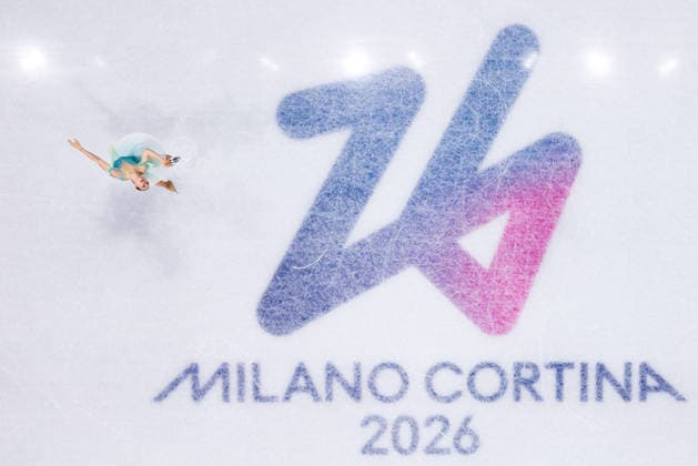 260217 -- MILAN, Feb. 17, 2026 -- Meda Variakojyte of Lithuania competes during the short program match of Figure skating, Eiskunstlauf women single skating at the Milan-Cortina 2026 Olympic Winter games, Winterspiele,Spiele, Summer games in Milan, Italy, Feb. 17, 2026. MICO2026ITALY-MILAN-OLYMPIC WINTER GAMES-FIGURE SKATING-WOMEN SINGLE SKATING-SHORT PROGRAM ChenxYichen  (MICO2026)ITALY-MILAN-OLYMPIC WINTER GAMES-FIGURE SKATING-WOMEN SINGLE SKATING-SHORT PROGRAM IMAGO ChenxYichen  imago images 0847878892