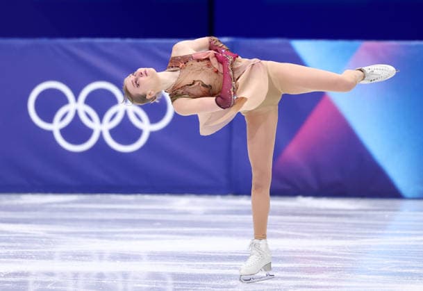 260217 -- MILAN, Feb. 17, 2026 -- Alexandra Feigin of Bulgaria competes during the short program match of Figure skating, Eiskunstlauf women single skating at the Milan-Cortina 2026 Olympic Winter games, Winterspiele,Spiele, Summer games in Milan, Italy, Feb. 17, 2026. MICO2026ITALY-MILAN-OLYMPIC WINTER GAMES-FIGURE SKATING-WOMEN SINGLE SKATING-SHORT PROGRAM ChenxYichen  (MICO2026)ITALY-MILAN-OLYMPIC WINTER GAMES-FIGURE SKATING-WOMEN SINGLE SKATING-SHORT PROGRAM IMAGO ChenxYichen  imago images 0847878894