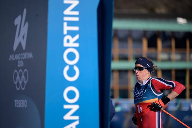 260218 Astrid oyre Slind of Norway competes in the women s free technique team sprint cross-country skiing qualification during day 12 of the 2026 Winter Olympics on February 18, 2026 in Val di Fiemme. Photo: Maxim Thore BILDBYRAN kod MT MT0993 skidor cross-country skiing langrenn Olympic Games, Olympische Spiele, Olympia, OS olympics winter olympics os ol olympiska spel vinter-os olympiske leker milano cortina 2026 milan cortina 2026 milano cortina 2026 olympic games milano cortina 2026 winter olympic games milano cortina-os milano cortina-ol vinter-ol 12 bbeng teamsprint norge norway *** 260218 Astrid oyre Slind of Norway competes in the women s free technique team sprint cross country skiing qualification during day 12 of the 2026 Winter Olympics on February 18, 2026 in Val di Fiemme Photo Maxim Thore BILDBYRAN kod MT MT0993 skidor cross country skiing langrenn olympic games olympics winter olympics os ol olympiska spel vinter os olympiske leker milano cortina 2026 milan cortina 2026 milano cortina 2026 olympic games milano cortina 2026 winter olympic games milano cortina os milano cortina ol vinter ol 12 bbeng teamsprint norge norway  Copyright: MAXIMxTHORE BB260218MT001