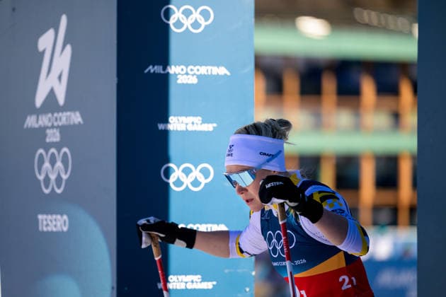 260218 Jonna Sundling of Sweden competes in the women s free technique team sprint cross-country skiing qualification during day 12 of the 2026 Winter Olympics on February 18, 2026 in Val di Fiemme. Photo: Maxim Thore BILDBYRAN kod MT MT0993 skidor cross-country skiing langrenn Olympic Games, Olympische Spiele, Olympia, OS olympics winter olympics os ol olympiska spel vinter-os olympiske leker milano cortina 2026 milan cortina 2026 milano cortina 2026 olympic games milano cortina 2026 winter olympic games milano cortina-os milano cortina-ol vinter-ol 12 bbeng teamsprint sweden sverige *** 260218 Jonna Sundling of Sweden competes in the women s free technique team sprint cross country skiing qualification during day 12 of the 2026 Winter Olympics on February 18, 2026 in Val di Fiemme Photo Maxim Thore BILDBYRAN kod MT MT0993 skidor cross country skiing langrenn olympic games olympics winter olympics os ol olympiska spel vinter os olympiske leker milano cortina 2026 milan cortina 2026 milano cortina 2026 olympic games milano cortina 2026 winter olympic games milano cortina os milano cortina ol vinter ol 12 bbeng teamsprint sweden sverige  Copyright: MAXIMxTHORE BB260218MT002