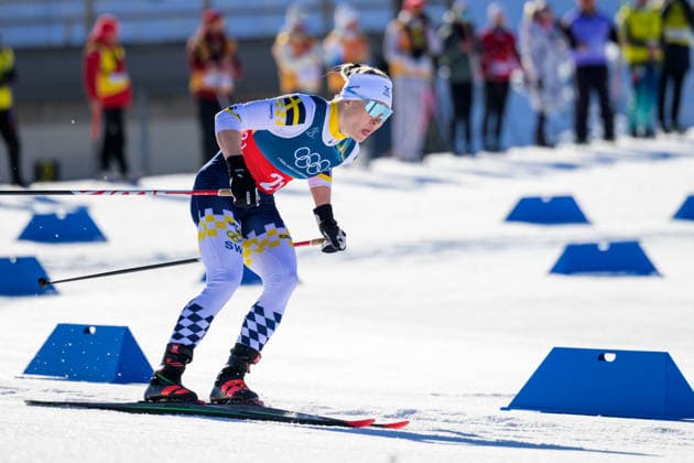 260218 Jonna Sundling of Sweden competes in the women s free technique team sprint cross-country skiing qualification during day 12 of the 2026 Winter Olympics on February 18, 2026 in Val di Fiemme. Photo: Maxim Thore BILDBYRAN kod MT MT0993 skidor cross-country skiing langrenn Olympic Games, Olympische Spiele, Olympia, OS olympics winter olympics os ol olympiska spel vinter-os olympiske leker milano cortina 2026 milan cortina 2026 milano cortina 2026 olympic games milano cortina 2026 winter olympic games milano cortina-os milano cortina-ol vinter-ol 12 bbeng teamsprint sweden sverige *** 260218 Jonna Sundling of Sweden competes in the women s free technique team sprint cross country skiing qualification during day 12 of the 2026 Winter Olympics on February 18, 2026 in Val di Fiemme Photo Maxim Thore BILDBYRAN kod MT MT0993 skidor cross country skiing langrenn olympic games olympics winter olympics os ol olympiska spel vinter os olympiske leker milano cortina 2026 milan cortina 2026 milano cortina 2026 olympic games milano cortina 2026 winter olympic games milano cortina os milano cortina ol vinter ol 12 bbeng teamsprint sweden sverige  Copyright: MAXIMxTHORE BB260218MT006