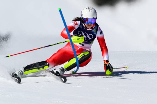 260218 Wendy Holdener of Switzerland competes in women s alpine skiing slalom during day 12 of the 2026 Winter Olympics on February 18, 2026 in Cortina. Photo: Joel Marklund BILDBYRAN kod JM JM0797 bbeng alpint alpine skiing Olympic Games, Olympische Spiele, Olympia, OS olympics winter olympics os ol olympiska spel vinter-os olympiske leker milano cortina 2026 milan cortina 2026 milano cortina 2026 olympic games milano cortina 2026 winter olympic games milano cortina-os milano cortina-ol vinter-ol slalam dam *** 260218 Wendy Holdener of Switzerland competes in women s alpine skiing slalom during day 12 of the 2026 Winter Olympics on February 18, 2026 in Cortina Photo Joel Marklund BILDBYRAN kod JM JM0797 bbeng alpine alpine skiing olympic games olympics winter olympics os ol olympiska spel vinter os olympiske leker milano cortina 2026 milan cortina 2026 milano cortina 2026 olympic games milano cortina 2026 winter olympic games milano cortina os milano cortina ol vinter ol slalam dam  Copyright: JOELxMARKLUND BB260218JM004