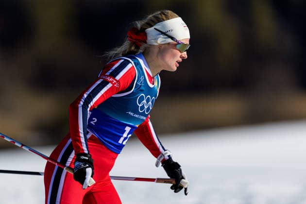 260218 Julie Bjervig Drivenes of Norway competes in the women s free technique team sprint cross-country skiing qualification during day 12 of the 2026 Winter Olympics on February 18, 2026 in Val di Fiemme. Photo: Jon Olav Nesvold BILDBYRAN COP 217 MT0993 skidor cross-country skiing langrenn Olympic Games, Olympische Spiele, Olympia, OS olympics winter olympics os ol olympiska spel vinter-os olympiske leker milano cortina 2026 milan cortina 2026 milano cortina 2026 olympic games milano cortina 2026 winter olympic games milano cortina-os milano cortina-ol vinter-ol 12 bbeng teamsprint norge norway *** 260218 Julie Bjervig Drivenes of Norway competes in the women s free technique team sprint cross country skiing qualification during day 12 of the 2026 Winter Olympics on February 18, 2026 in Val di Fiemme Photo Jon Olav Nesvold BILDBYRAN COP 217 MT0993 skidor cross country skiing langrenn olympic games olympics winter olympics os ol olympiska spel vinter os olympiske leker milano cortina 2026 milan cortina 2026 milano cortina 2026 olympic games milano cortina 2026 winter olympic games milano cortina os milano cortina ol vinter ol 12 bbeng teamsprint norge norway  Copyright: JONxOLAVxNESVOLD BB260218JE009