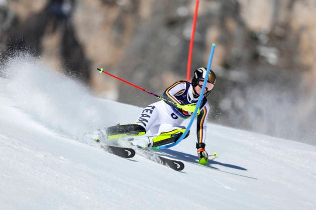 OLYMPICS - Winter Olympic Games, Olympische Spiele, Olympia, OS Milano Cortina 2026 CORTINA D AMPEZZO,ITALY,18.FEB.26 - OLYMPICS, ALPINE SKIING - Winter Olympic Games Milano Cortina 2026, slalom, women. Image shows Lena Duerr (GER).  GEPAxpictures xMaticxKlansek