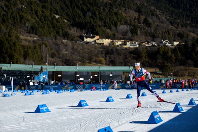 260218 Ben Ogden of USA competes in the men s free technique team sprint cross-country skiing qualification during day 12 of the 2026 Winter Olympics on February 18, 2026 in Val di Fiemme. Photo: Maxim Thore BILDBYRAN kod MT MT0994 skidor cross-country skiing langrenn Olympic Games, Olympische Spiele, Olympia, OS olympics winter olympics os ol olympiska spel vinter-os olympiske leker milano cortina 2026 milan cortina 2026 milano cortina 2026 olympic games milano cortina 2026 winter olympic games milano cortina-os milano cortina-ol vinter-ol 12 bbeng teamsprint *** 260218 Ben Ogden of USA competes in the men s free technique team sprint cross country skiing qualification during day 12 of the 2026 Winter Olympics on February 18, 2026 in Val di Fiemme Photo Maxim Thore BILDBYRAN kod MT MT0994 skidor cross country skiing langrenn olympic games olympics winter olympics os ol olympiska spel vinter os olympiske leker milano cortina 2026 milan cortina 2026 milano cortina 2026 olympic games milano cortina 2026 winter olympic games milano cortina os milano cortina ol vinter ol 12 bbeng teamsprint  Copyright: MAXIMxTHORE BB260218MT025