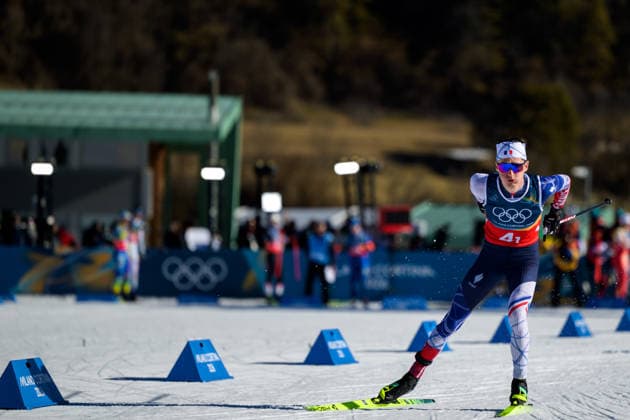 260218 Mathis Desloges of France competes in the men s free technique team sprint cross-country skiing qualification during day 12 of the 2026 Winter Olympics on February 18, 2026 in Val di Fiemme. Photo: Maxim Thore BILDBYRAN kod MT MT0994 skidor cross-country skiing langrenn Olympic Games, Olympische Spiele, Olympia, OS olympics winter olympics os ol olympiska spel vinter-os olympiske leker milano cortina 2026 milan cortina 2026 milano cortina 2026 olympic games milano cortina 2026 winter olympic games milano cortina-os milano cortina-ol vinter-ol 12 bbeng teamsprint *** 260218 Mathis Desloges of France competes in the men s free technique team sprint cross country skiing qualification during day 12 of the 2026 Winter Olympics on February 18, 2026 in Val di Fiemme Photo Maxim Thore BILDBYRAN kod MT MT0994 skidor cross country skiing langrenn olympic games olympics winter olympics os ol olympiska spel vinter os olympiske leker milano cortina 2026 milan cortina 2026 milano cortina 2026 olympic games milano cortina 2026 winter olympic games milano cortina os milano cortina ol vinter ol 12 bbeng teamsprint  Copyright: MAXIMxTHORE BB260218MT026