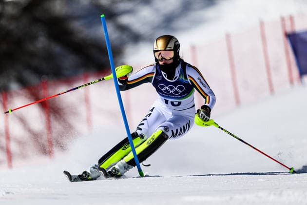 260218 Emma Aicher of Germany competes in women s alpine skiing slalom during day 12 of the 2026 Winter Olympics on February 18, 2026 in Cortina. Photo: Joel Marklund BILDBYRAN kod JM JM0797 bbeng alpint alpine skiing Olympic Games, Olympische Spiele, Olympia, OS olympics winter olympics os ol olympiska spel vinter-os olympiske leker milano cortina 2026 milan cortina 2026 milano cortina 2026 olympic games milano cortina 2026 winter olympic games milano cortina-os milano cortina-ol vinter-ol slalam dam *** 260218 Emma Aicher of Germany competes in women s alpine skiing slalom during day 12 of the 2026 Winter Olympics on February 18, 2026 in Cortina Photo Joel Marklund BILDBYRAN kod JM JM0797 bbeng alpint alpine skiing olympic games olympics winter olympics os ol olympiska spel vinter os olympiske leker milano cortina 2026 milan cortina 2026 milano cortina 2026 olympic games milano cortina 2026 winter olympic games milano cortina os milano cortina ol vinter ol slalam dam  Copyright: JOELxMARKLUND BB260218JM016