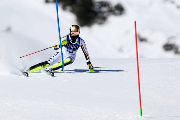 260218 Emma Aicher of Germany competes in women s alpine skiing slalom during day 12 of the 2026 Winter Olympics on February 18, 2026 in Cortina. Photo: Joel Marklund BILDBYRAN kod JM JM0797 bbeng alpint alpine skiing Olympic Games, Olympische Spiele, Olympia, OS olympics winter olympics os ol olympiska spel vinter-os olympiske leker milano cortina 2026 milan cortina 2026 milano cortina 2026 olympic games milano cortina 2026 winter olympic games milano cortina-os milano cortina-ol vinter-ol slalam dam *** 260218 Emma Aicher of Germany competes in women s alpine skiing slalom during day 12 of the 2026 Winter Olympics on February 18, 2026 in Cortina Photo Joel Marklund BILDBYRAN kod JM JM0797 bbeng alpint alpine skiing olympic games olympics winter olympics os ol olympiska spel vinter os olympiske leker milano cortina 2026 milan cortina 2026 milano cortina 2026 olympic games milano cortina 2026 winter olympic games milano cortina os milano cortina ol vinter ol slalam dam  Copyright: JOELxMARKLUND BB260218JM017