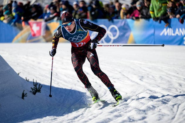 260218 Jakob Elias Moch of Germany competes in the men s free technique team sprint cross-country skiing qualification during day 12 of the 2026 Winter Olympics on February 18, 2026 in Val di Fiemme. Photo: Maxim Thore BILDBYRAN kod MT MT0994 skidor cross-country skiing langrenn Olympic Games, Olympische Spiele, Olympia, OS olympics winter olympics os ol olympiska spel vinter-os olympiske leker milano cortina 2026 milan cortina 2026 milano cortina 2026 olympic games milano cortina 2026 winter olympic games milano cortina-os milano cortina-ol vinter-ol 12 bbeng teamsprint *** 260218 Jakob Elias Moch of Germany competes in the men s free technique team sprint cross country skiing qualification during day 12 of the 2026 Winter Olympics on February 18, 2026 in Val di Fiemme Photo Maxim Thore BILDBYRAN kod MT MT0994 skidor cross country skiing langrenn olympic games olympics winter olympics os ol olympiska spel vinter os olympiske leker milano cortina 2026 milan cortina 2026 milano cortina 2026 olympic games milano cortina 2026 winter olympic games milano cortina os milano cortina ol vinter ol 12 bbeng teamsprint  Copyright: MAXIMxTHORE BB260218MT032