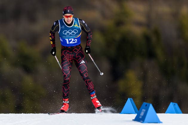 260218 Jan Stoelben of Germany competes in the men s free technique team sprint cross-country skiing qualification during day 12 of the 2026 Winter Olympics on February 18, 2026 in Val di Fiemme. Photo: Jon Olav Nesvold BILDBYRAN COP 217 MT0994 skidor cross-country skiing langrenn Olympic Games, Olympische Spiele, Olympia, OS olympics winter olympics os ol olympiska spel vinter-os olympiske leker milano cortina 2026 milan cortina 2026 milano cortina 2026 olympic games milano cortina 2026 winter olympic games milano cortina-os milano cortina-ol vinter-ol 12 bbeng teamsprint *** 260218 Jan Stoelben of Germany competes in the men s free technique team sprint cross country skiing qualification during day 12 of the 2026 Winter Olympics on February 18, 2026 in Val di Fiemme Photo Jon Olav Nesvold BILDBYRAN COP 217 MT0994 skiing cross country skiing cross country olympic games olympics winter olympics os ol olympic games winter os olympic games milano cortina 2026 milan cortina 2026 milano cortina 2026 olympic games milano cortina 2026 winter olympic games milano cortina os milano cortina ol winter ol 12 bbeng team sprint  Copyright: JONxOLAVxNESVOLD BB260218JE029