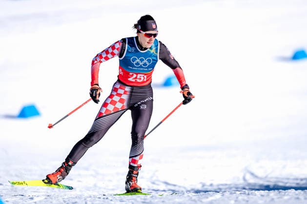 OLYMPICS - Winter Olympic Games, Olympische Spiele, Olympia, OS Milano Cortina 2026 TESERO,ITALY,18.FEB.26 - OLYMPICS, NORDIC SKIING, CROSS COUNTRY SKIING - Winter Olympic Games Milano Cortina 2026, team sprint free, men, women, qualification. Image shows Tena Hadzic (CRO).  GEPAxpictures xMatthiasxTrinkl