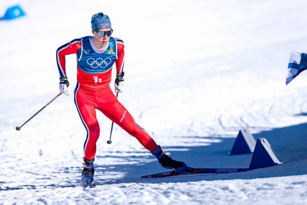 OLYMPICS - Winter Olympic Games, Olympische Spiele, Olympia, OS Milano Cortina 2026 TESERO,ITALY,18.FEB.26 - OLYMPICS, NORDIC SKIING, CROSS COUNTRY SKIING - Winter Olympic Games Milano Cortina 2026, team sprint free, men, women, qualification. Image shows Einar Hedegart (NOR).  GEPAxpictures xMatthiasxTrinkl