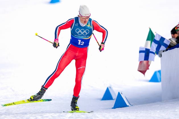OLYMPICS - Winter Olympic Games, Olympische Spiele, Olympia, OS Milano Cortina 2026 TESERO,ITALY,18.FEB.26 - OLYMPICS, NORDIC SKIING, CROSS COUNTRY SKIING - Winter Olympic Games Milano Cortina 2026, team sprint free, men, women, qualification. Image shows Johannes Hoesflot Klaebo (NOR).  GEPAxpictures xMatthiasxTrinkl