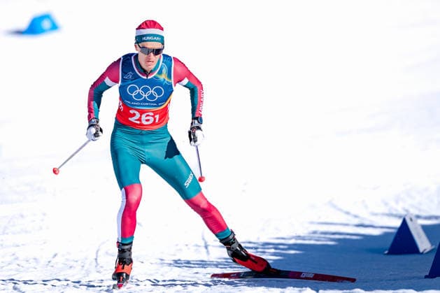 OLYMPICS - Winter Olympic Games, Olympische Spiele, Olympia, OS Milano Cortina 2026 TESERO,ITALY,18.FEB.26 - OLYMPICS, NORDIC SKIING, CROSS COUNTRY SKIING - Winter Olympic Games Milano Cortina 2026, team sprint free, men, women, qualification. Image shows Adam Konya (HUN).  GEPAxpictures xMatthiasxTrinkl