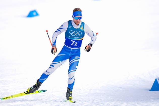 OLYMPICS - Winter Olympic Games, Olympische Spiele, Olympia, OS Milano Cortina 2026 TESERO,ITALY,18.FEB.26 - OLYMPICS, NORDIC SKIING, CROSS COUNTRY SKIING - Winter Olympic Games Milano Cortina 2026, team sprint free, men, women, qualification. Image shows Joni Maki (FIN).  GEPAxpictures xMatthiasxTrinkl