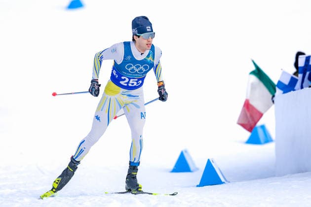 OLYMPICS - Winter Olympic Games, Olympische Spiele, Olympia, OS Milano Cortina 2026 TESERO,ITALY,18.FEB.26 - OLYMPICS, NORDIC SKIING, CROSS COUNTRY SKIING - Winter Olympic Games Milano Cortina 2026, team sprint free, men, women, qualification. Image shows Mateo Lorenzo Sauma (ARG).  GEPAxpictures xMatthiasxTrinkl