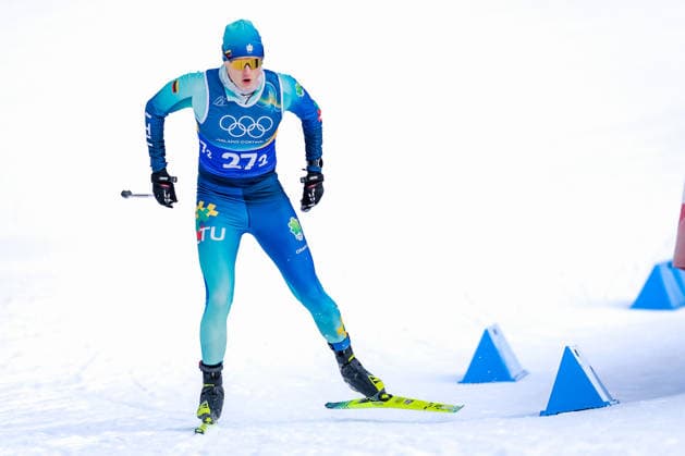 OLYMPICS - Winter Olympic Games, Olympische Spiele, Olympia, OS Milano Cortina 2026 TESERO,ITALY,18.FEB.26 - OLYMPICS, NORDIC SKIING, CROSS COUNTRY SKIING - Winter Olympic Games Milano Cortina 2026, team sprint free, men, women, qualification. Image shows Tautvydas Strolia (LTU).  GEPAxpictures xMatthiasxTrinkl
