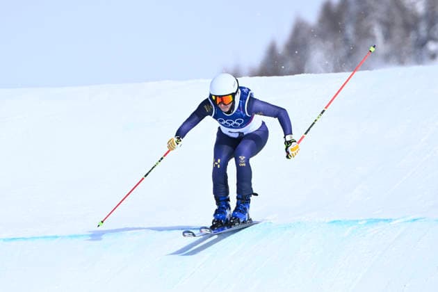 LIVIGNO, ITALY 20260218 Sandra Näslund of Sweden during the women s ski cross training, Snow Park in Livigno, Italy during the Winter Olympics. *** The image is included in the SPORTS PACKAGE. For others PAYMENT IMAGE *** LIVIGNO ITALY x10080x *** LIVIGNO, ITALY 20260218 Sandra Näslund of Sweden during the women s ski cross training, Snow Park in Livigno, Italy during the Winter Olympics The image is included in the SPORTS PACKAGE For others PAYMENT IMAGE LIVIGNO ITALY x10080x  Copyright: xFredrikxSandberg TTx 2026 OLYMPICS SKICROSS TRAINING