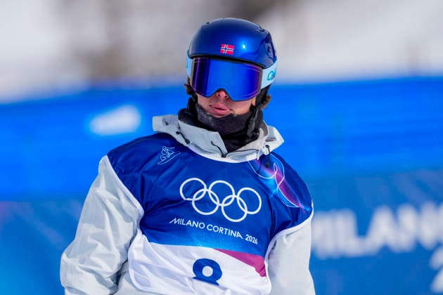 Winter Olympics in Milan Cortina 2026 Livigno, Italy 20260218. Marcus Kleveland from Norway during the men s snowboard slopestyle final in Livigno during the Winter Olympics in Milano Cortina 2026. Photo: Cornelius Poppe NTB Livigno Italy EDITORIAL USE ONLY. RESTRICTED USE FOR BETTING COMPANIES Ref:_SPO5v8-NG0ER-c.jpg *** Winter Olympics in Milan Cortina 2026 Livigno, Italy 20260218 Marcus Kleveland from Norway during the men s snowboard slopestyle final in Livigno during the Winter Olympics in Milano Cortina 2026 Photo Cornelius Poppe NTB Livigno Italy EDITORIAL USE ONLY RESTRICTED USE FOR BETTING COMPANIES  Copyright: xCorneliusxPoppex xNTBx