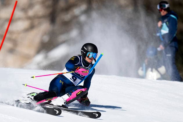 CORTINA, ITALIEN 20260218 Sveriges Sara Hector under damernas slalom, första aket, i Cortina under vinter-OS i Milano Cortina. CORTINA ITALIEN x10050x *** CORTINA, ITALY 20260218 Swedens Sara Hector during the womens slalom, first run, in Cortina during the Milan Winter Olympics Cortina CORTINA ITALY x10050x  Copyright: xPontusxLundahl TTx OS 2026 SLALOM