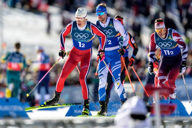 260218 Johannes Hosflot Klaebo of Norway competes in the men s free technique team sprint cross-country skiing final during day 12 of the 2026 Winter Olympics on February 18, 2026 in Val di Fiemme. Photo: Jon Olav Nesvold BILDBYRAN COP 217 MT0994 skidor cross-country skiing langrenn Olympic Games, Olympische Spiele, Olympia, OS olympics winter olympics os ol olympiska spel vinter-os olympiske leker milano cortina 2026 milan cortina 2026 milano cortina 2026 olympic games milano cortina 2026 winter olympic games milano cortina-os milano cortina-ol vinter-ol 12 bbeng teamsprint norge norway *** 260218 Johannes Hosflot Klaebo of Norway competes in the men s free technique team sprint cross country skiing final during day 12 of the 2026 Winter Olympics on February 18, 2026 in Val di Fiemme Photo Jon Olav Nesvold BILDBYRAN COP 217 MT0994 skidor cross country skiing langrenn olympic games olympics winter olympics os ol olympiska spel vinter os olympiske leker milano cortina 2026 milan cortina 2026 milano cortina 2026 olympic games milano cortina 2026 winter olympic games milano cortina os milano cortina ol vinter ol 12 bbeng teamsprint norge norway  Copyright: JONxOLAVxNESVOLD BB260218JE055