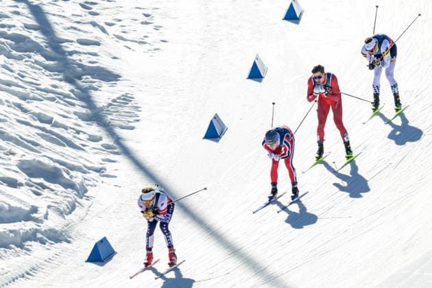 260218 Einar Hedegart of Norway and Johan Häggström of Sweden competes in the men s free technique team sprint cross-country skiing final during day 12 of the 2026 Winter Olympics on February 18, 2026 in Val di Fiemme. Photo: Maxim Thore BILDBYRAN kod MT MT0994 skidor cross-country skiing langrenn Olympic Games, Olympische Spiele, Olympia, OS olympics winter olympics os ol olympiska spel vinter-os olympiske leker milano cortina 2026 milan cortina 2026 milano cortina 2026 olympic games milano cortina 2026 winter olympic games milano cortina-os milano cortina-ol vinter-ol 12 bbeng teamsprint norge norway sweden sverige *** 260218 Einar Hedegart of Norway and Johan Häggström of Sweden competes in the men s free technique team sprint cross country skiing final during day 12 of the 2026 Winter Olympics on February 18, 2026 in Val di Fiemme Photo Maxim Thore BILDBYRAN kod MT MT0994 skidor cross country skiing langrenn olympic games olympics winter olympics os ol olympiska spel vinter os olympiske leker milano cortina 2026 milan cortina 2026 milano cortina 2026 olympic games milano cortina 2026 winter olympic games milano cortina os milano cortina ol vinter ol 12 bbeng teamsprint norge norway sweden sverige  Copyright: MAXIMxTHORE BB260218MT068