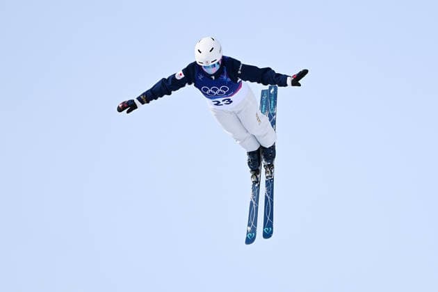 Runa Igarashi (JPN), FEBRUARY 18, 2026 - Freestyle Skiing : Women s Aerials Qualification during the Milano Cortina 2026 Olympic Winter games, Winterspiele,Spiele, Summer games at Livigno Aerials and Moguls Park in Livigno, Italy.  aflo_320337394