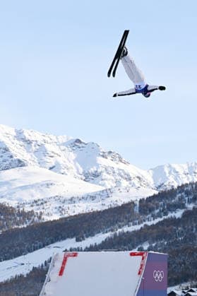 Runa Igarashi (JPN), FEBRUARY 18, 2026 - Freestyle Skiing : Women s Aerials Qualification during the Milano Cortina 2026 Olympic Winter games, Winterspiele,Spiele, Summer games at Livigno Aerials and Moguls Park in Livigno, Italy.  aflo_320337406
