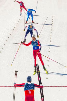 Winter Olympics in Milan Cortina 2026 Val di Fiemme, Italy 20260218. Johannes Hoesflot Klaebo and Einar Hedegart from Norway cheer during the cross-country team sprint on Lago di Tesero during the Winter Olympics in Milano Cortina 2026. Photo: Lise Aaserud NTB Val di Fiemme Italy EDITORIAL USE ONLY. RESTRICTED USE FOR BETTING COMPANIES Ref:_SPO2uLLp8WdKpk.jpg *** Winter Olympics in Milan Cortina 2026 Val di Fiemme, Italy 20260218 Johannes Hoesflot Klaebo and Einar Hedegart from Norway cheer during the cross country team sprint on Lago di Tesero during the Winter Olympics in Milano Cortina 2026 Photo Lise Aaserud NTB Val di Fiemme Italy EDITORIAL USE ONLY RESTRICTED USE FOR BETTING COMPANIES  Copyright: xLisexAserudx xNTBx