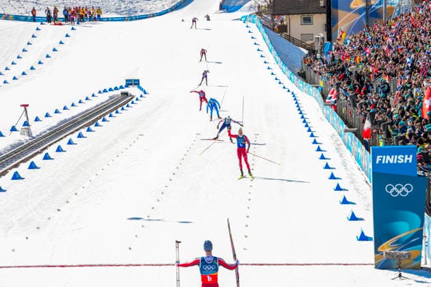 Winter Olympics in Milan Cortina 2026 Val di Fiemme, Italy 20260218. Johannes Hoesflot Klaebo and Einar Hedegart from Norway cheer during the cross-country team sprint on Lago di Tesero during the Winter Olympics in Milano Cortina 2026. Photo: Lise Aaserud NTB Val di Fiemme Italy EDITORIAL USE ONLY. RESTRICTED USE FOR BETTING COMPANIES Ref:_SPOA0wod1TrU7Q.jpg *** Winter Olympics in Milan Cortina 2026 Val di Fiemme, Italy 20260218 Johannes Hoesflot Klaebo and Einar Hedegart from Norway cheer during the cross country team sprint on Lago di Tesero during the Winter Olympics in Milano Cortina 2026 Photo Lise Aaserud NTB Val di Fiemme Italy EDITORIAL USE ONLY RESTRICTED USE FOR BETTING COMPANIES  Copyright: xLisexAserudx xNTBx