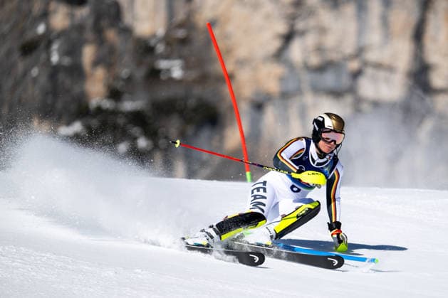 DUERR Lena (Deutschland), ITA, Olympische Spiele Milano Cortina 2026, Olympia, Ski Alpin, Slalom Damen, 18.02.2026 ITA, Olympische Spiele Milano Cortina 2026, Olympia, Ski Alpin, Slalom Damen, 18.02.2026 Cortina d Ampezzo *** DUERR Lena Germany , ITA, Olympic Games Milano Cortina 2026, Olympia, Alpine Skiing, Slalom Women, 18 02 2026 ITA, Olympic Games Milano Cortina 2026, Olympia, Alpine Skiing, Slalom Women, 18 02 2026 Cortina d Ampezzo Copyright: xEibner-Pressefoto Memmlerx EP_MMR