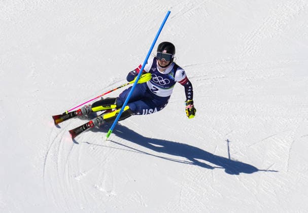 Olympics Winter games, Winterspiele,Spiele, Summer games Milano Cortina 2026. Cortina D Ampezzo 18 02 2026 Women s Special Slalom Paula Moltzan (USA) foto IPP Gio Auletta Pentaphoto italy ITALY  Copyright: xR4924_italyphotopressx