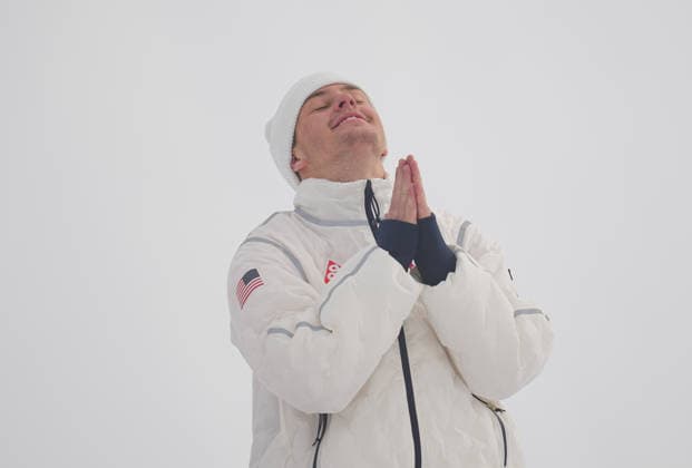 Jake Canter of celebrates winning bronze during Men s snowboard Slopestyle final, Milano Cortina 2026 Winter Olympic game, at Livigno Snow Park on February 18, 2026 in Livigno, Italy. Thor Wegner DeFodi Images (Photo by DeFodi Images) - *** Jake Canter of celebrates winning bronze during Men s snowboard Slopestyle final, Milano Cortina 2026 Winter Olympic game, at Livigno Snow Park on February 18, 2026 in Livigno, Italy Thor Wegner DeFodi Images Photo by DeFodi Images