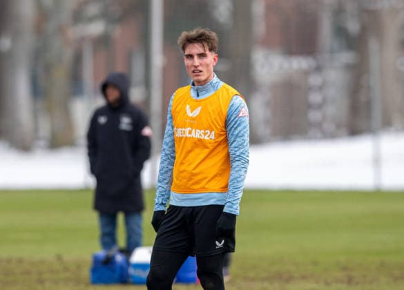Fussball, Herren, Saison 2025 26, 2. Bundesliga, Hertha BSC, Training, Elias Decker (Hertha BSC), 18.02. 2026,