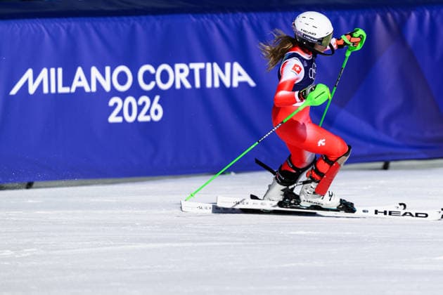 260218 Camille Rast of Switzerland celebrates after competing in women s alpine skiing slalom during day 12 of the 2026 Winter Olympics on February 18, 2026 in Cortina. Photo: Joel Marklund BILDBYRAN kod JM JM0797 bbeng alpint alpine skiing Olympic Games, Olympische Spiele, Olympia, OS olympics winter olympics os ol olympiska spel vinter-os olympiske leker milano cortina 2026 milan cortina 2026 milano cortina 2026 olympic games milano cortina 2026 winter olympic games milano cortina-os milano cortina-ol vinter-ol slalam dam jubel *** 260218 Camille Rast of Switzerland celebrates after competing in women s alpine skiing slalom during day 12 of the 2026 Winter Olympics on February 18, 2026 in Cortina Photo Joel Marklund BILDBYRAN kod JM JM0797 bbeng alpine alpine skiing olympic games olympics winter olympics os ol olympiska spel vinter os olympiske leker milano cortina 2026 milan cortina 2026 milano cortina 2026 olympic games milano cortina 2026 winter olympic games milano cortina os milano cortina ol vinter ol slalam dam jubel  Copyright: JOELxMARKLUND BB260218JM123